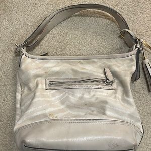 Coach bag cream